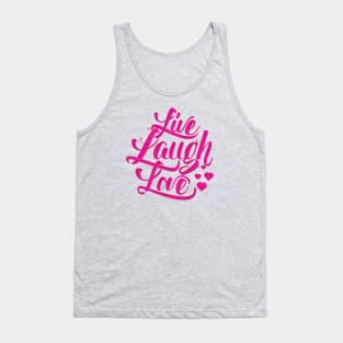 Live Laugh Love Tank Top